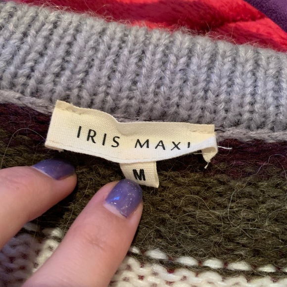 Iris Maxi Striped Sweater - Picture 2 of 5